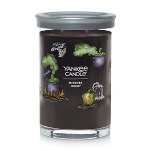 Yankee Candle Witches Brew Black 20 oz Jar Candle New